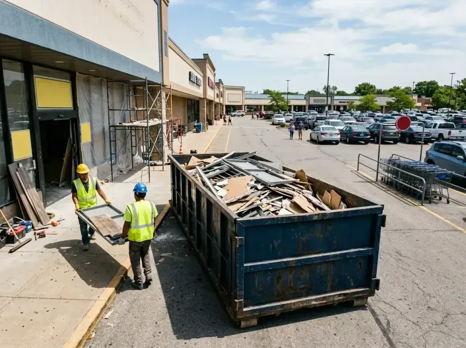 retail-store-renovation-debris-003 — frequently asked questions, Roll-off Dumpster Rentals in Martinsville, VA